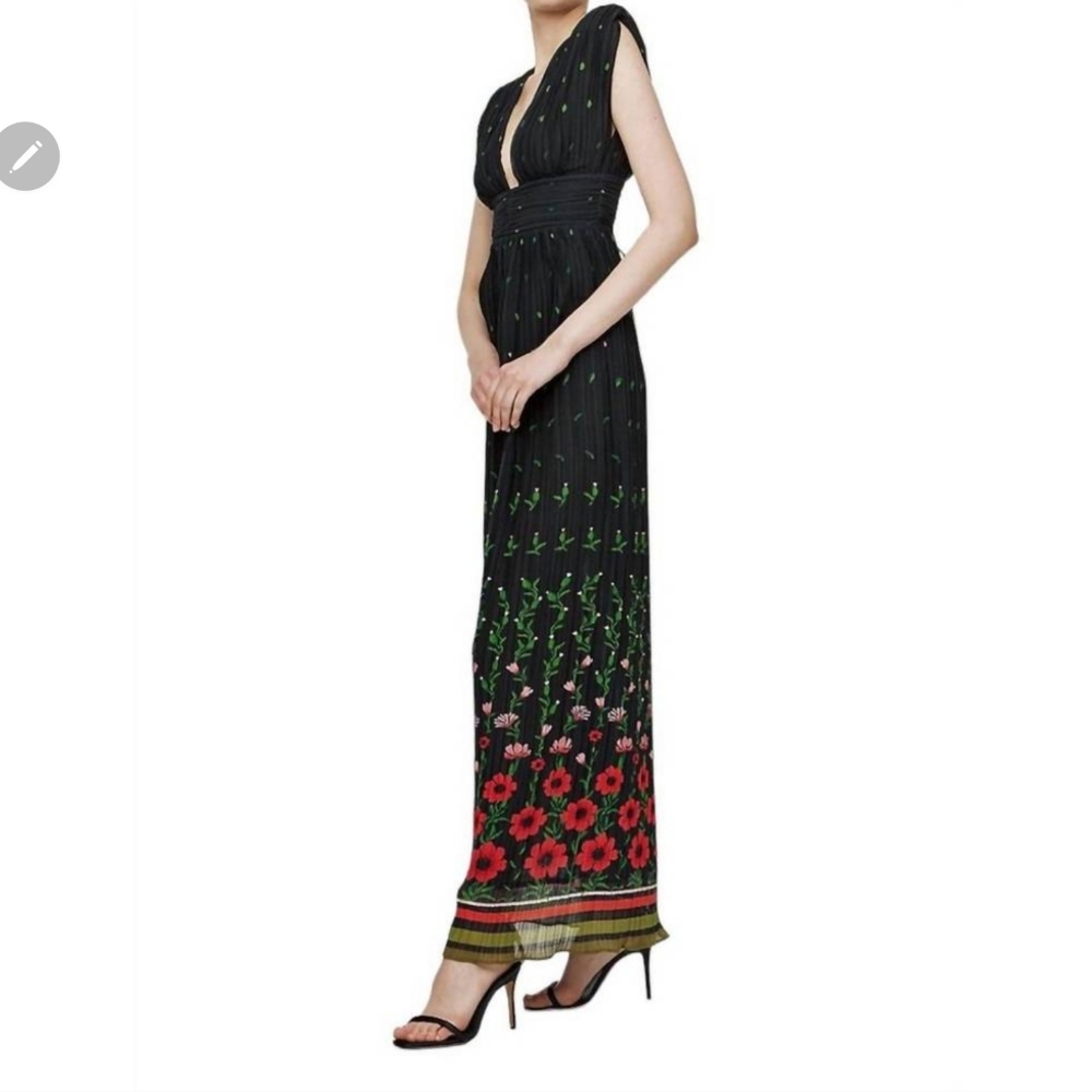 Sabina Musayev Bella Poppy Garden Print Maxi Dress - Picture 8 of 16